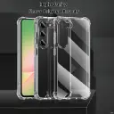 Coque Bumper 6,6" - Coque pour Samsung Galaxy A26, Transparente Silicone TPU Bumper Housse Phone Case Cover, Anti-Jaunissement & Anti-Rayures, Dos Rigide Transparent - HD Clair Étui de Protection Antichoc